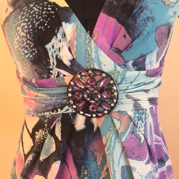 Cache multi colored top - Picture 2 of 6